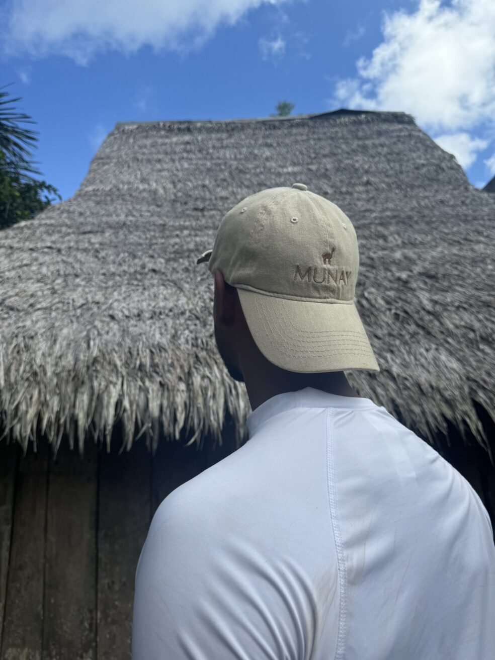 munay cap wayna ecru model men