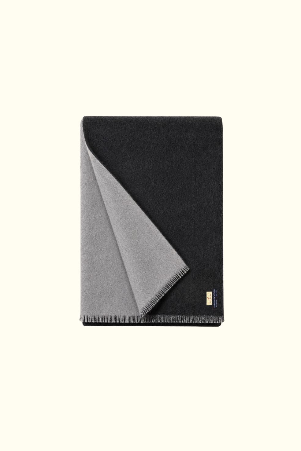 munay scarf tawa black & mid grey